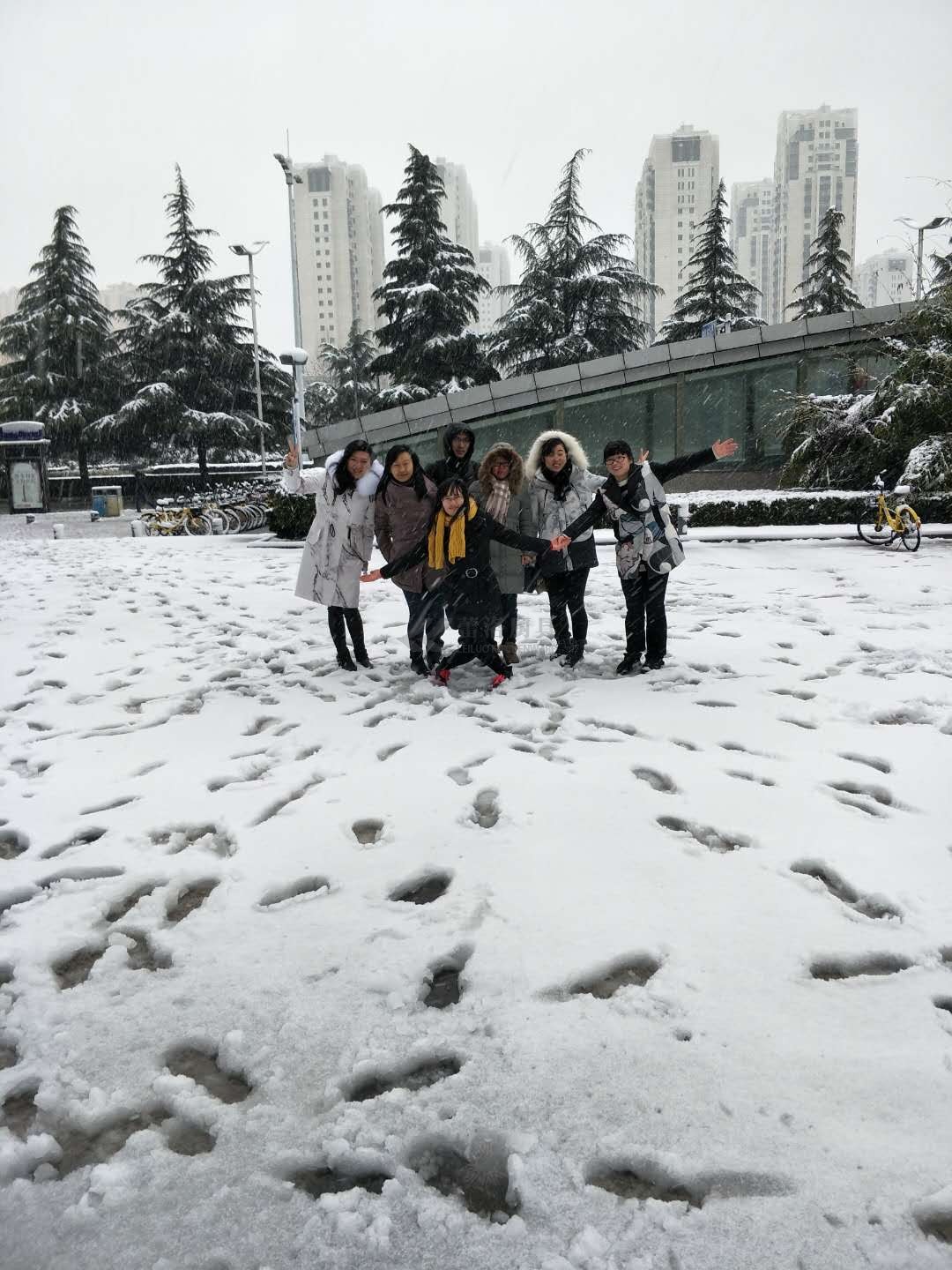2018年第一場雪