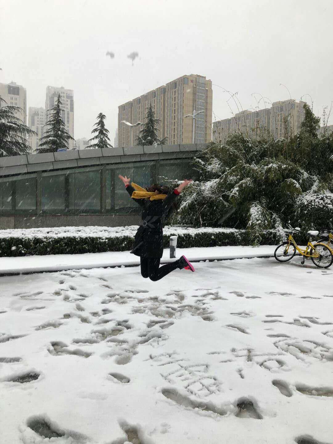 2018年第一場雪
