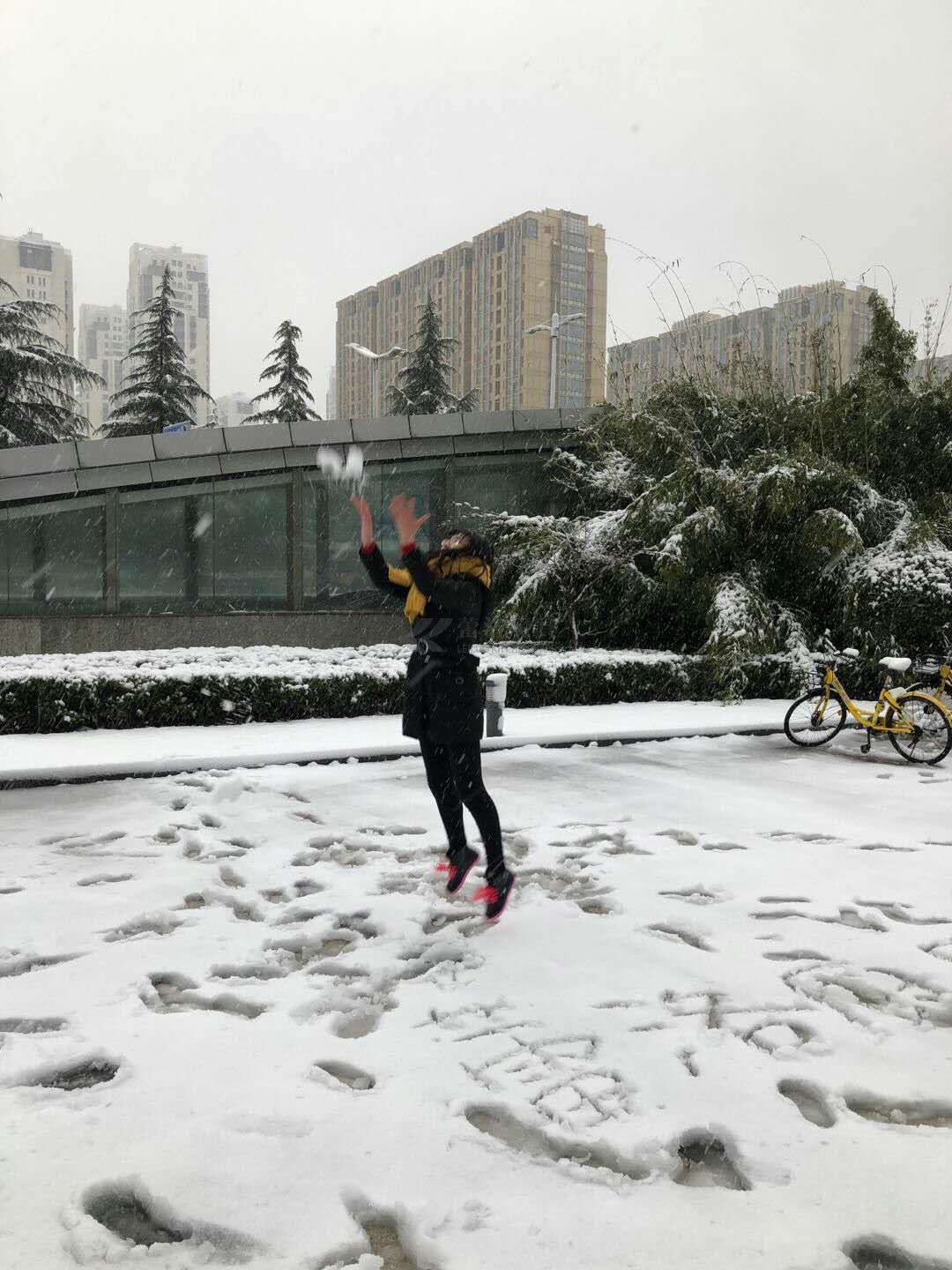 2018年第一場雪